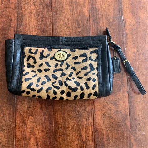 cheetah coach purse|coach outlet leopard.